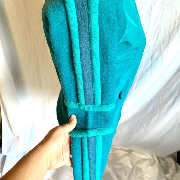 Lululemon Women’s Size 4 Athletica Turquoise Jacket Fall Winter Coat Merino Wool - Picture 4 of 14